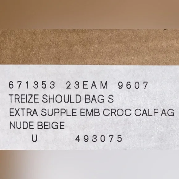 Balenciaga Hourglass  Embossed Croc Shoulder Bag - Picture 16 of 16